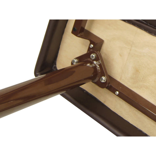 [High-Density Urethane] King Massage Bed K-5DX (With Face Hole) - Dark Brown L190 x W75 cm