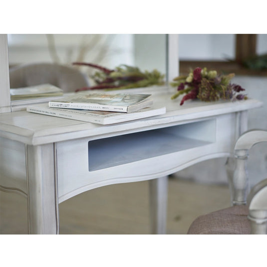 Shabby Chic Natural Wood Single-Sided Dresser MARIE II WH