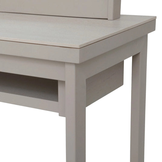 Ivory / Greige Frame