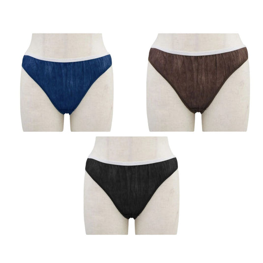 ECO Paper High-Leg Shorts - Free Size (50 pcs, 3 Colors Available)