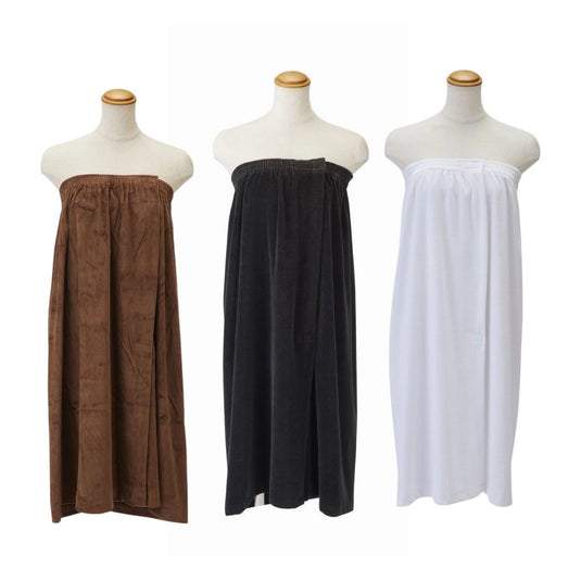 Velvet Aesthetic Gown (Front-Opening Type, 3 Colours Available)