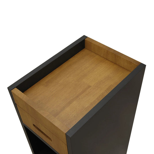 GRAIN Natural Wood Multi-Purpose Trolley - Light Brown (Made in Japan, Fully Assembled)