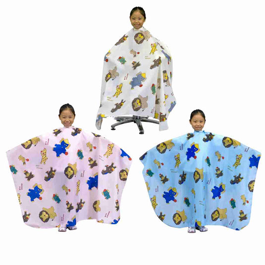 EXCEL No.529 Sleeveless Kids Haircut Cape -3 Colors Available