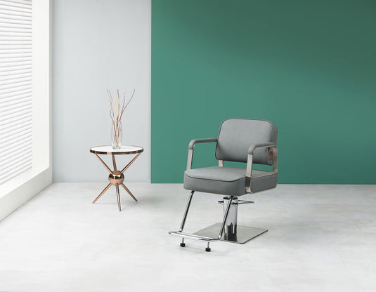 WIDE  Styling Chair - Available in 2 Colors & 8 Base Styles