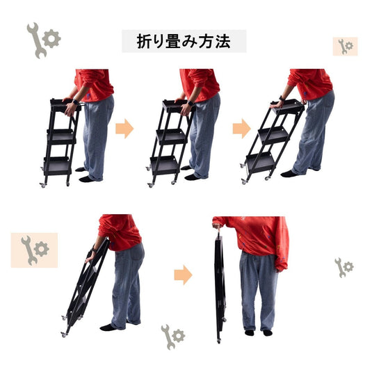 折叠式钢制货车